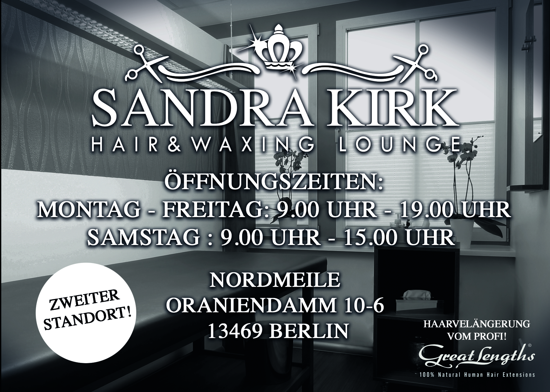 Neueroffnung Sandra Kirk Hair Lounge Berlin